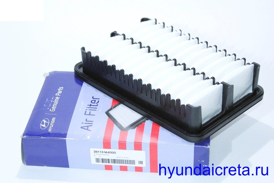 Воздушный фильтр хендай крета 1.6. Hyundai/kia28113-m4000. 28113m4000 фильтр воздушный Hyundai/Kia. 28113m4000.